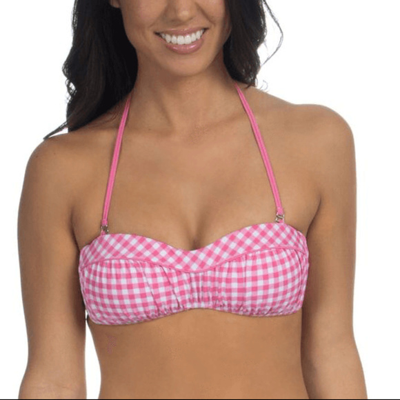 NWT Lauren James 2 Piece Pink Gingham - Picture 7 of 7